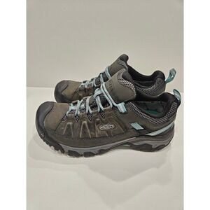 Keen Targhee lll Waterproof Hiking Shoes Womens 8 Dark Magnet Blue 1018154